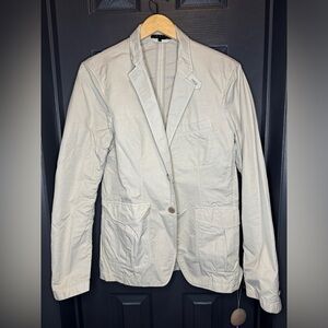Theory khaki blazer size small like new​​​​